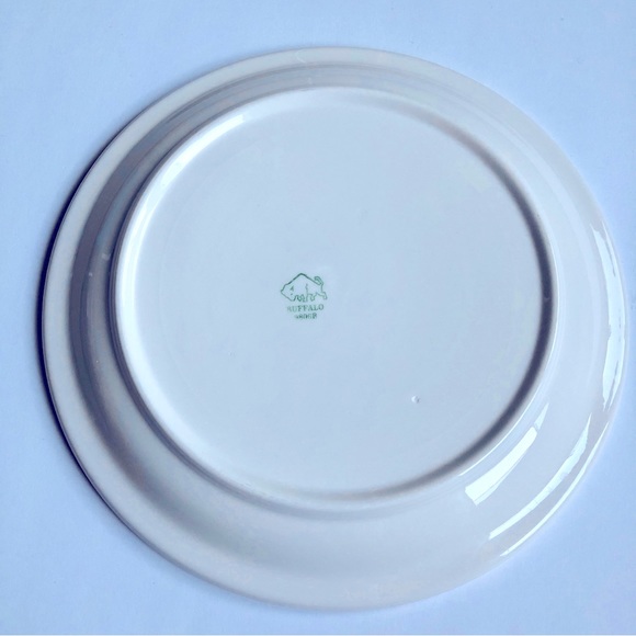 NEW Vintage BUFFALO Plate 9 3/4” International House of Pancakes 9806B, 2 Plates - Picture 4 of 15